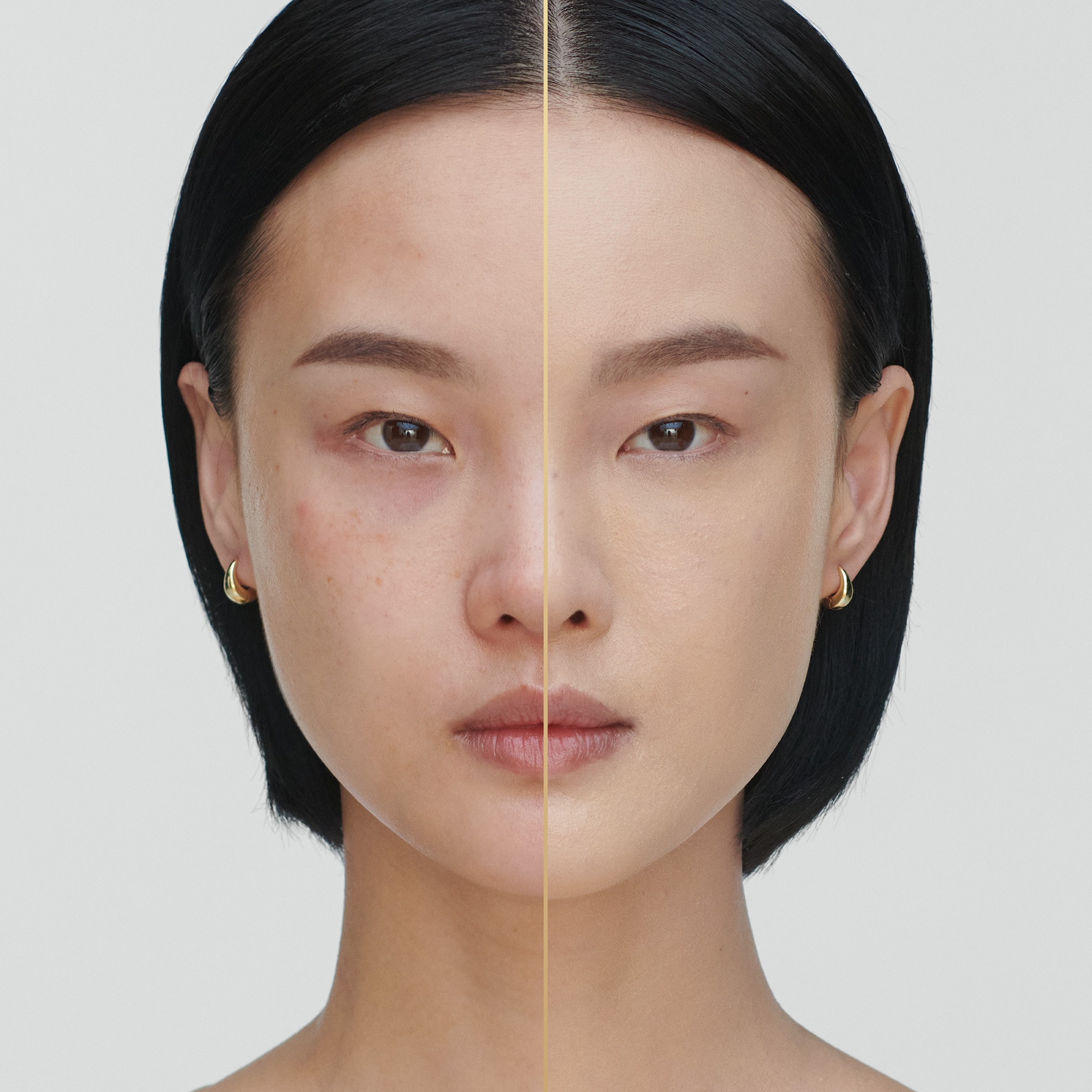 リニュートリィブ ラディアンス セラム クリーム メークアップ